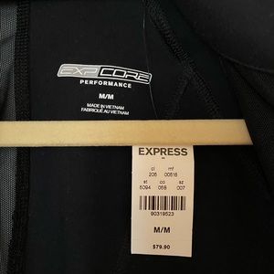 Black athletic gear shirt